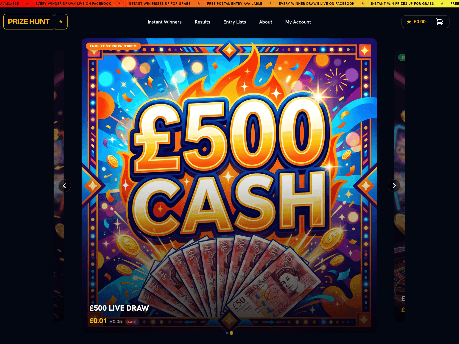 Live Client Site Screenshot
